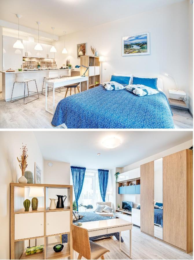 Happy Inn Studio Historic Center, Self Check-In, Ac, Parking In The Undergrnd Garage, VNO Exteriér fotografie