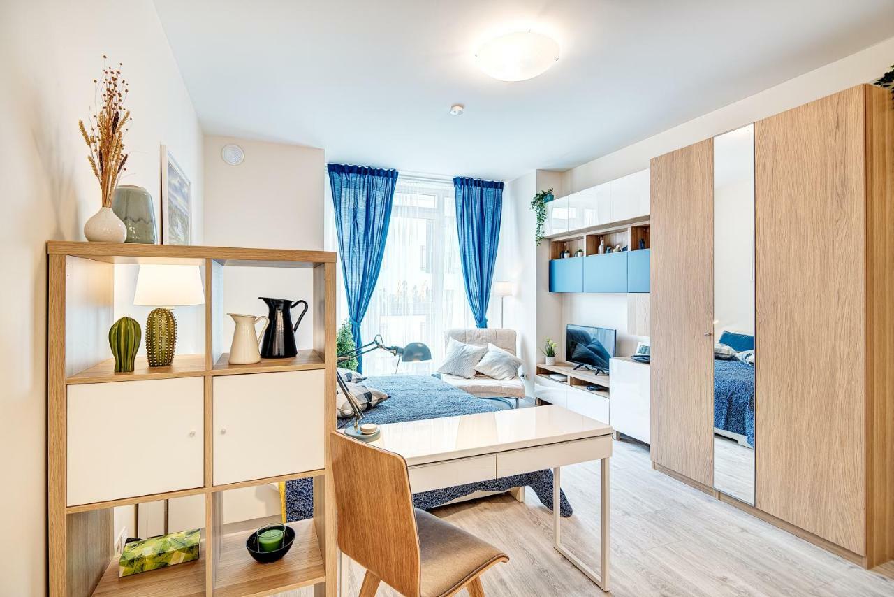 Happy Inn Studio Historic Center, Self Check-In, Ac, Parking In The Undergrnd Garage, VNO Exteriér fotografie