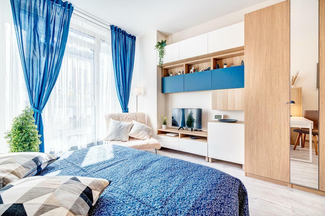Happy Inn Studio Historic Center, Self Check-In, Ac, Parking In The Undergrnd Garage, VNO Exteriér fotografie